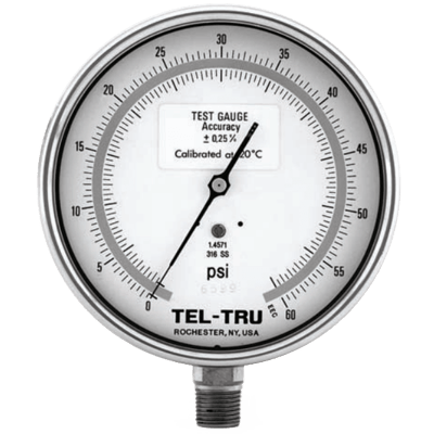 Tel-Tru 0.25% Test Gauge, Model 42